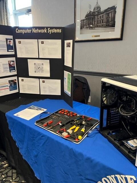 Computer Networking Services Student Showcase Display
