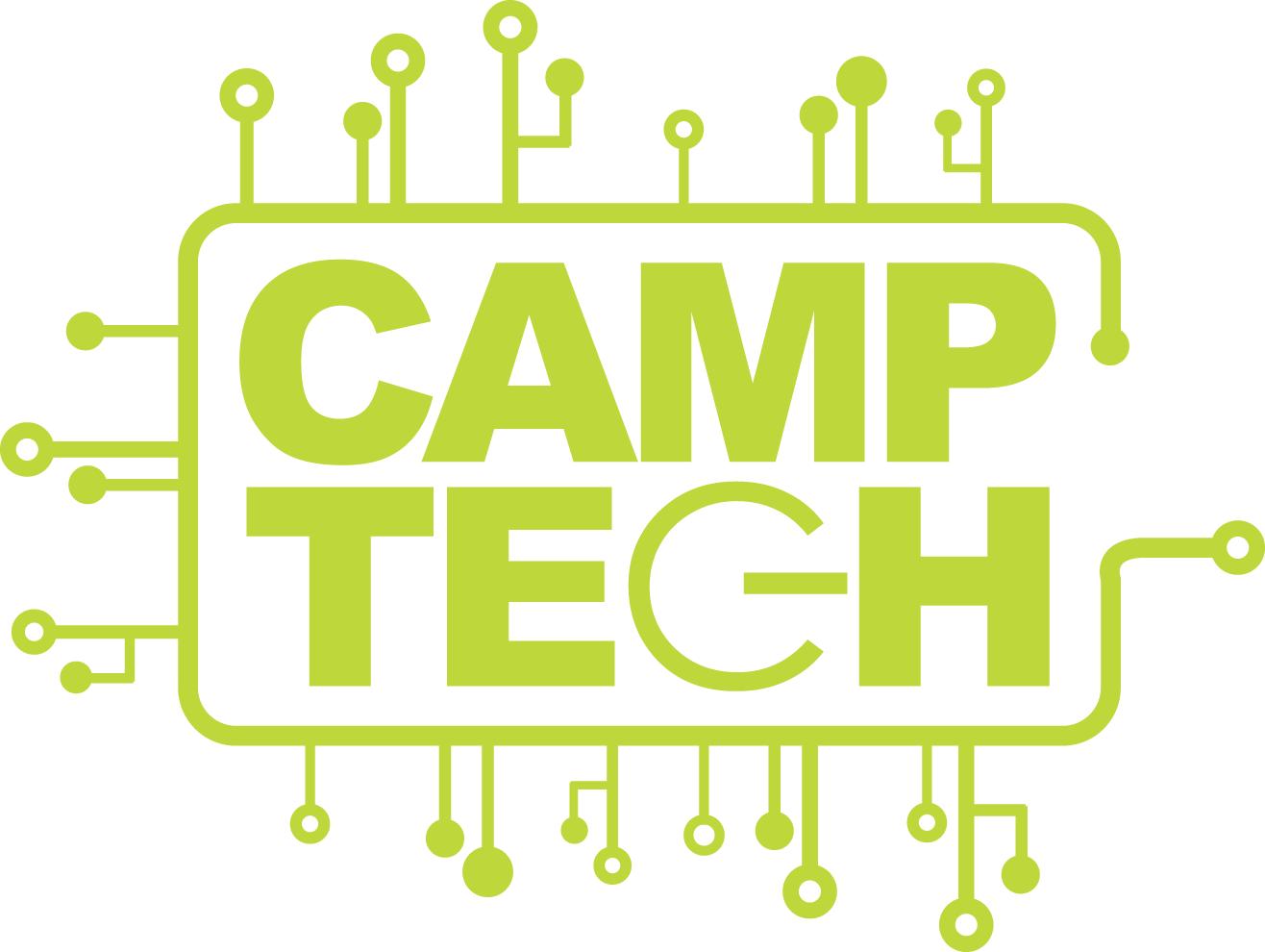 Camp Tech circuitboard logo